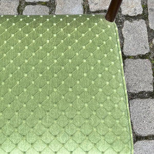 Set: 2x Stuhl grün Palisander