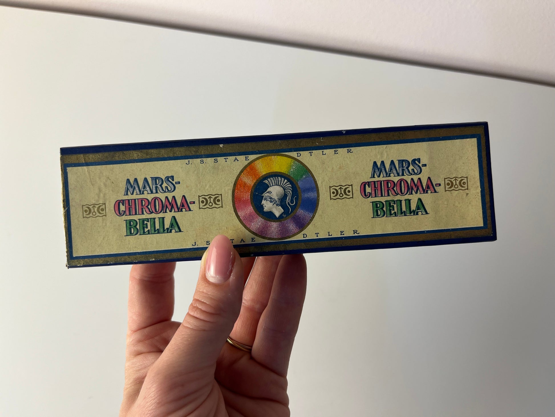 Set: Buntstfifte Mars-Chromabella grün von J.S. Staedtler
