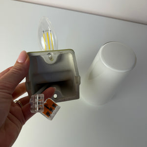 Wandlampe Modell 6080 mintgrün von Sigvard Bernadotte für Ifö