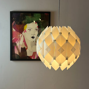 Hängelampe Butterfly weiß von Lars Schiøler für Hoyrup Light