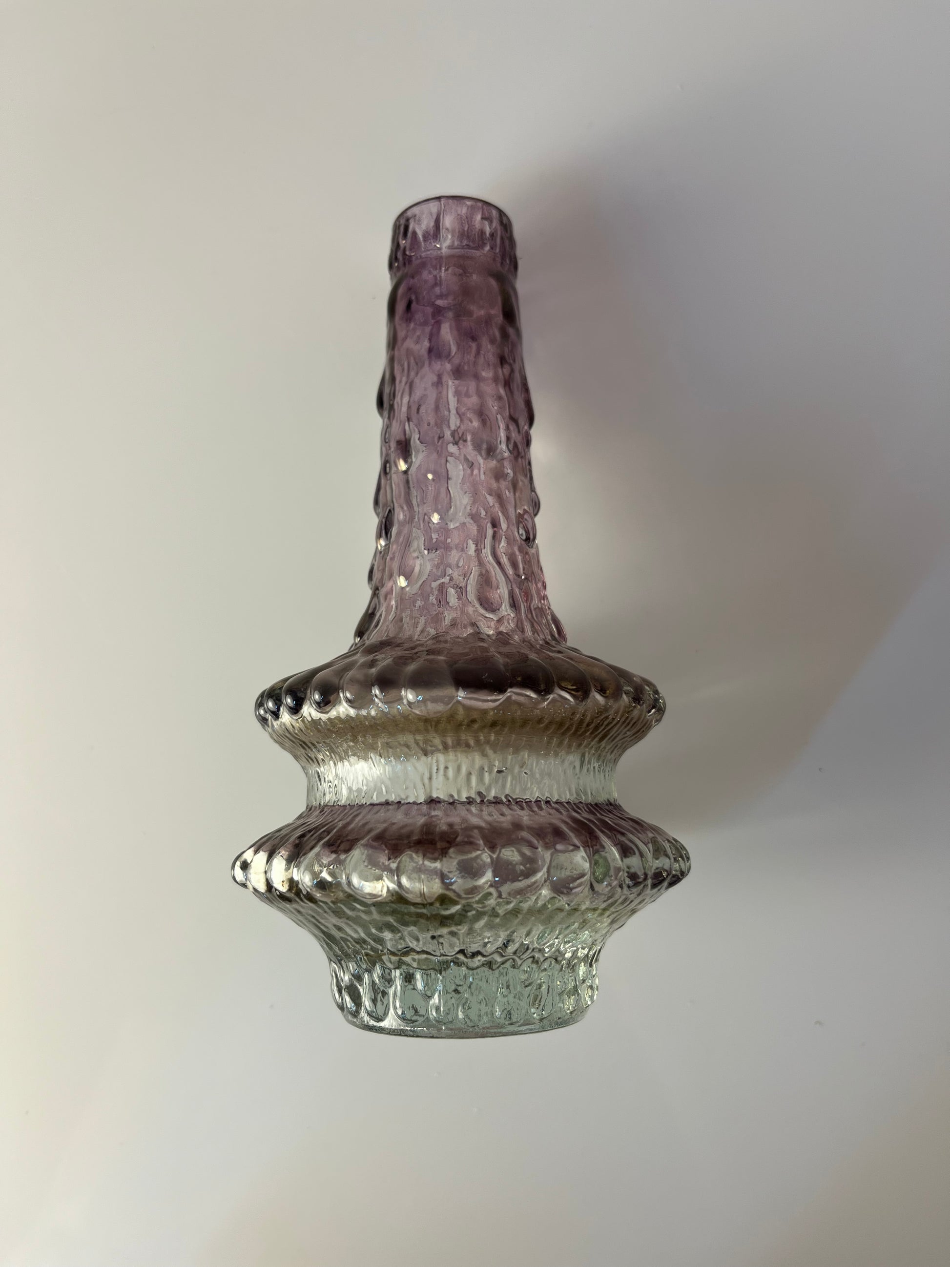 Vase Eisglas irisierend von Timo Sarpaneva für Iittala