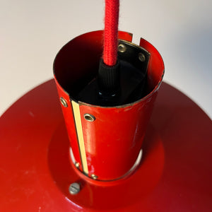 Lamellenlampe Flipper rot von Mogens Davidsen für von SC Sørensen