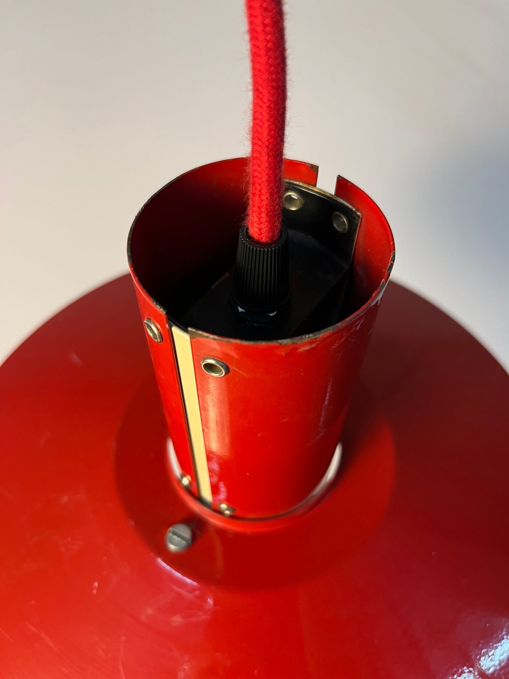 Lamellenlampe Flipper rot von Mogens Davidsen für von SC Sørensen
