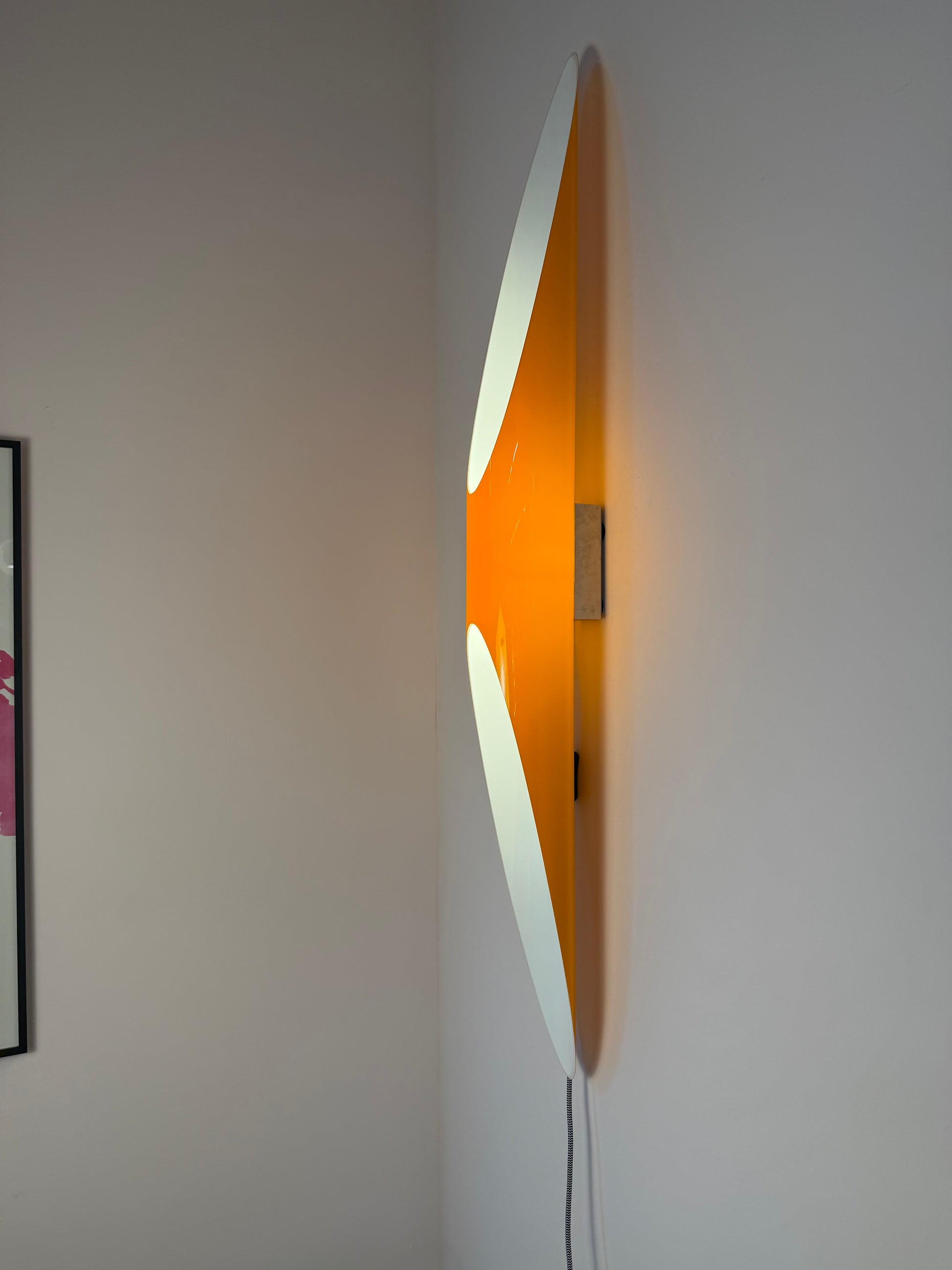 Wandlampe Shakti Wall Fix orange von Marzio Rusconi Clerici für Kundalini