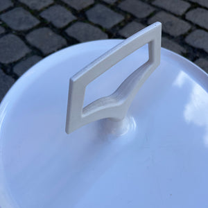 Flaschenhalter Beistelltisch weiß von Flair Holland