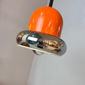 Hängelampe orange Chrom von Gura