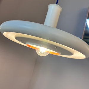 Hängelampe „Optima“ weiß von Hans Due für Fog & Mørup