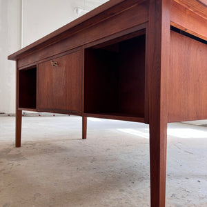 Freistehender Schreibtisch Teak aus Dänemark Sigh & Søns Møbler