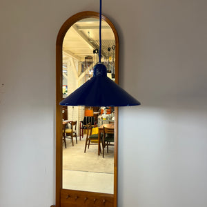 Metalllampe blau aus Dänemark