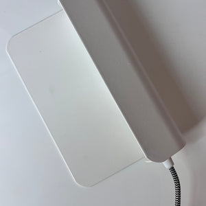 Wandlampe weiß Metall aus Dänemark