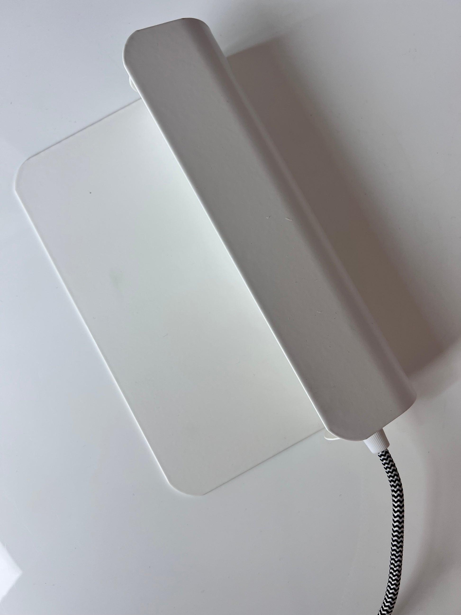 Wandlampe weiß Metall aus Dänemark