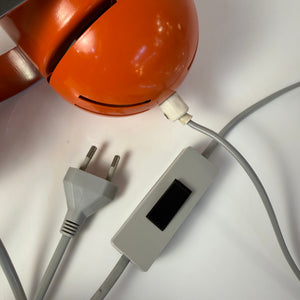 Klemmlampe / Wandlampe Combi Lux orange Chrom von Stanislav Indra für Lidokov Boskovice