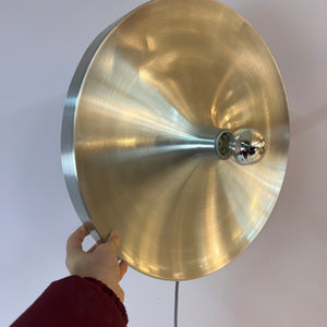 Wandlampe Diskus 50 cm von Charlotte Perriand für Honsel