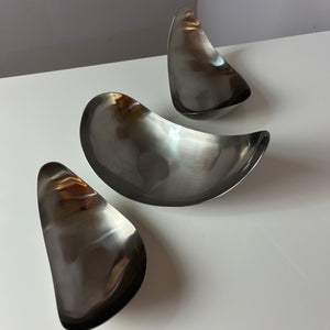 Set: Servierschalen Leaf von Helle Damkjær für Georg Jensen