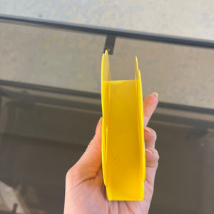 Serviettenhalter RYMLIG gelb von Vintage IKEA