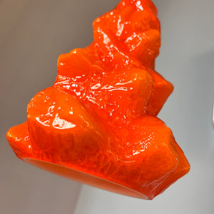 Hängelampe „Alaska“ klein orange von Peill & Putzler
