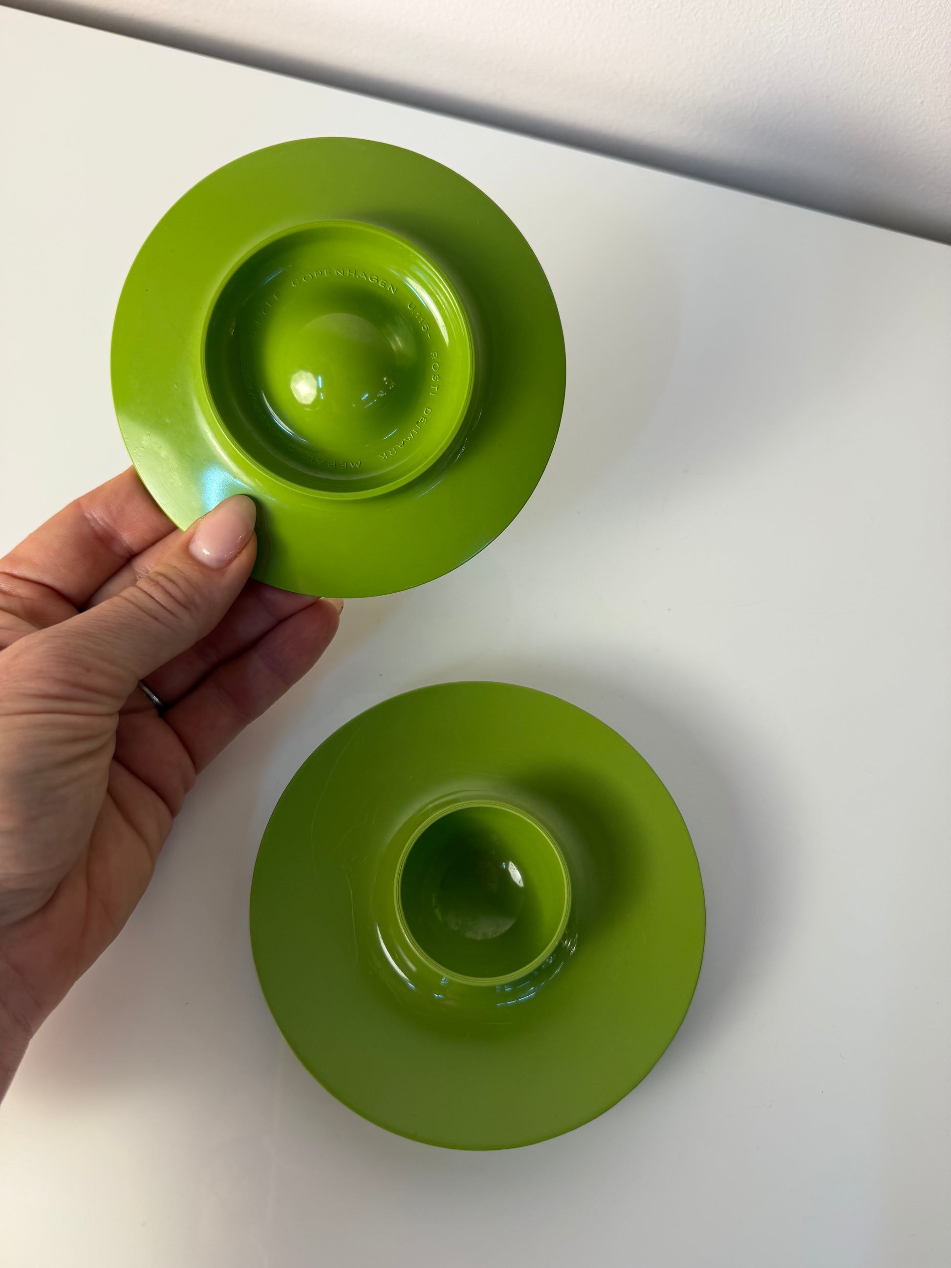 Set: 2x Eierbecher grün von Mepal