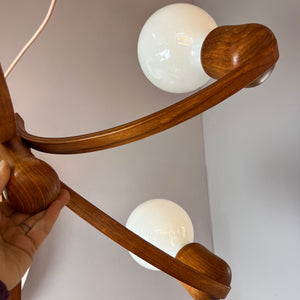 Kronleuchter Teak von DOMUS