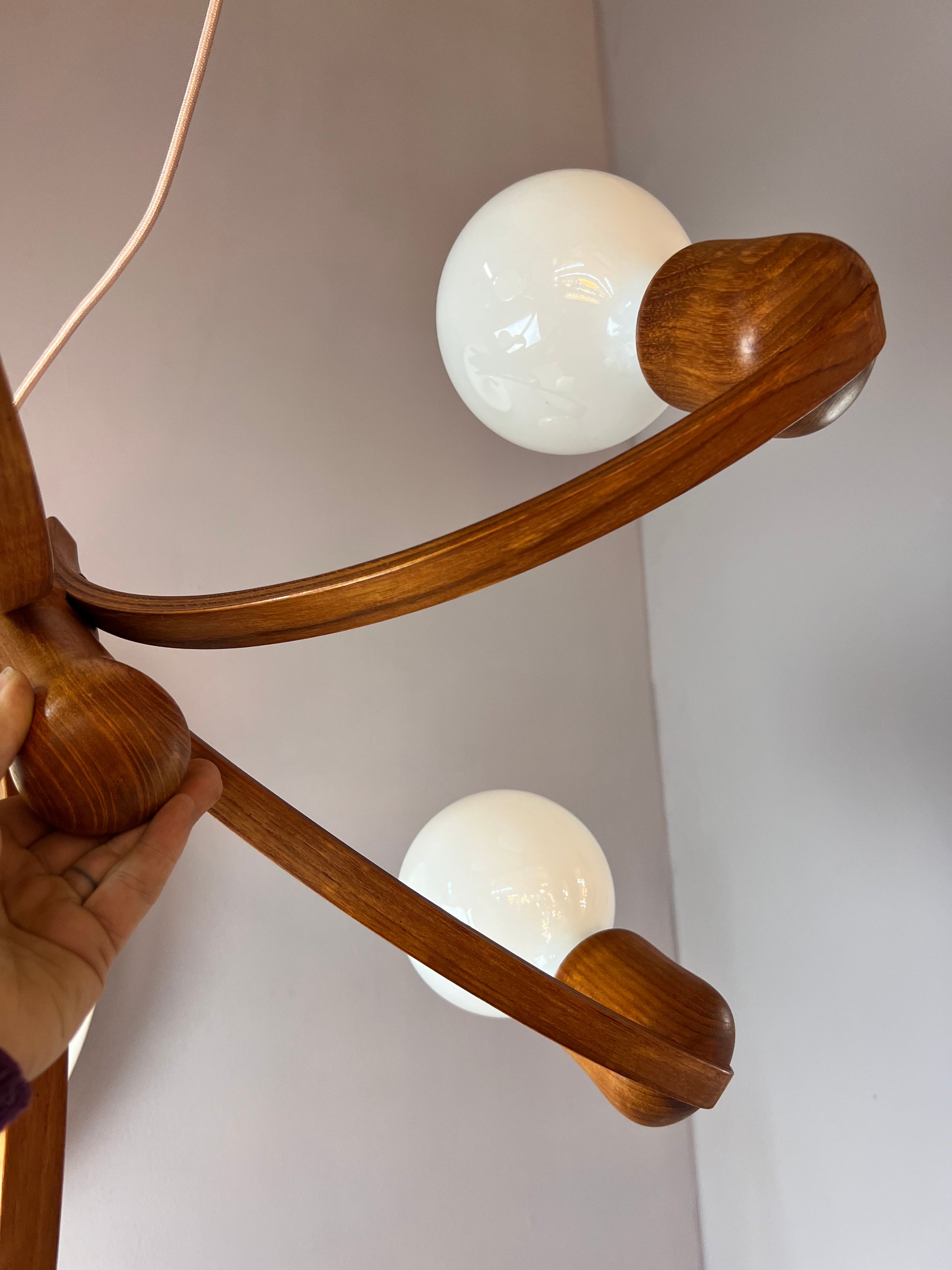 Kronleuchter Teak von DOMUS