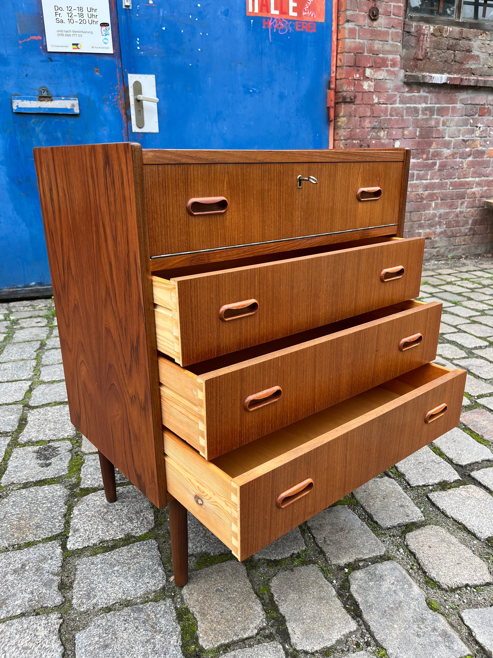 Schminkkommode mit Spiegel Teak von AG Spejl