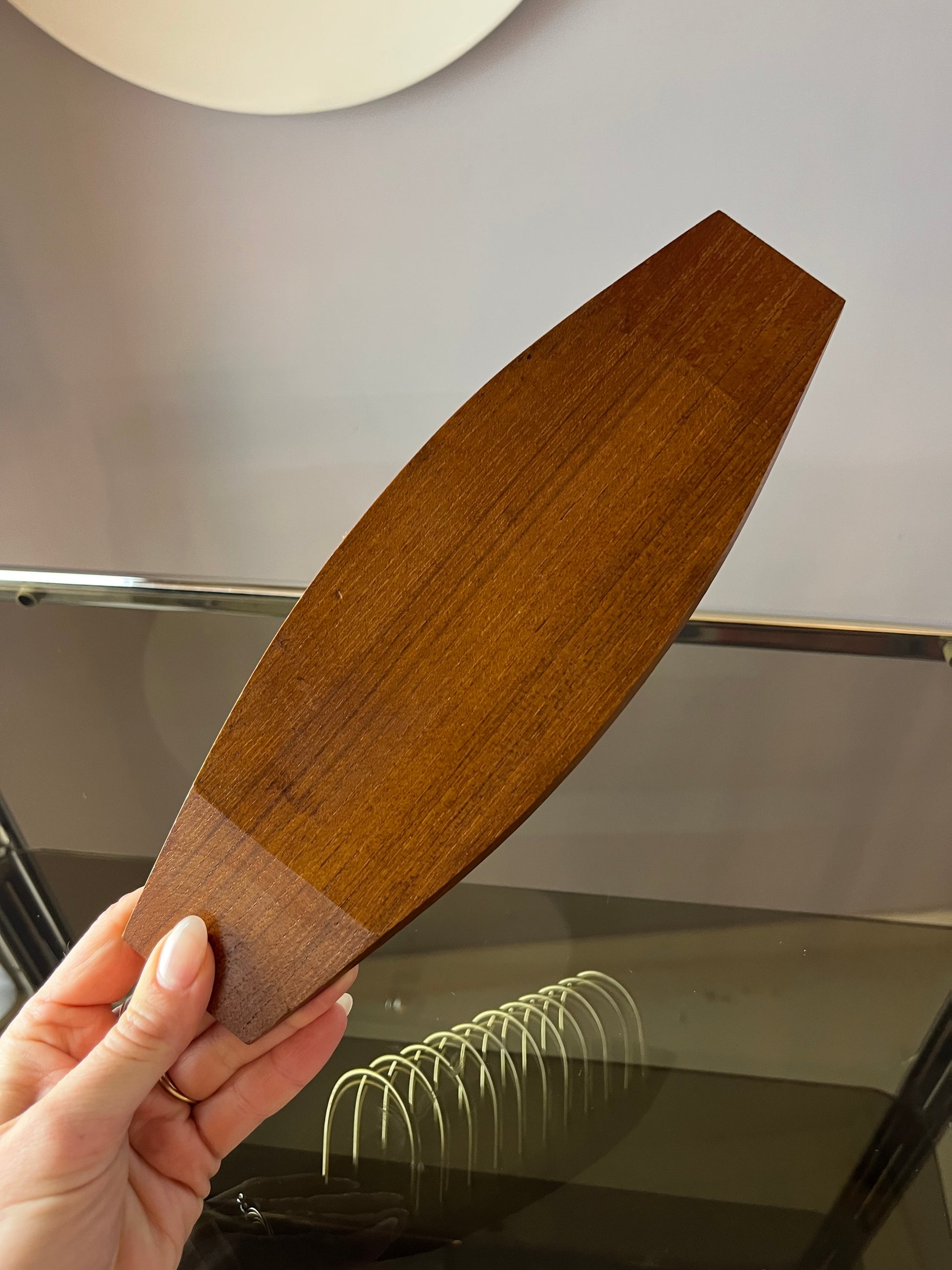 Briefhalter Teak