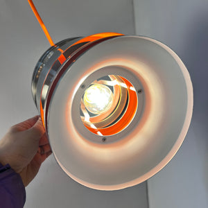 Hängelampe anthrazit orange von Carl Thore für Granhaga