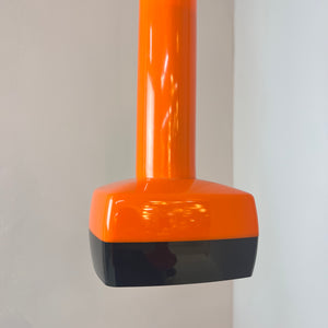 Hängelampe orange von Bent Karlby für Schrøder-Kemi
