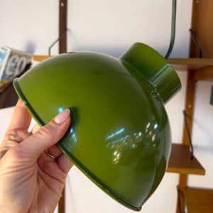 Bunkerlampe oliv aus Dänemark