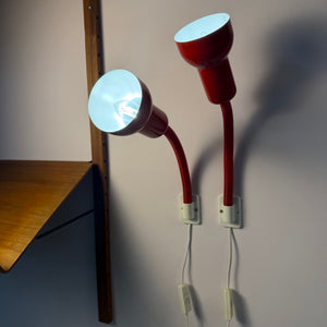 Wandlampe Type 504 rot von Horn