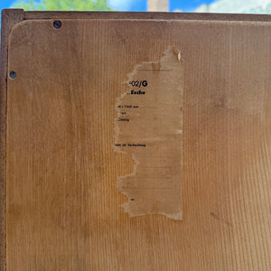 Highboard Typ 602/G Esche von Franz Ehrlich für Hellerau