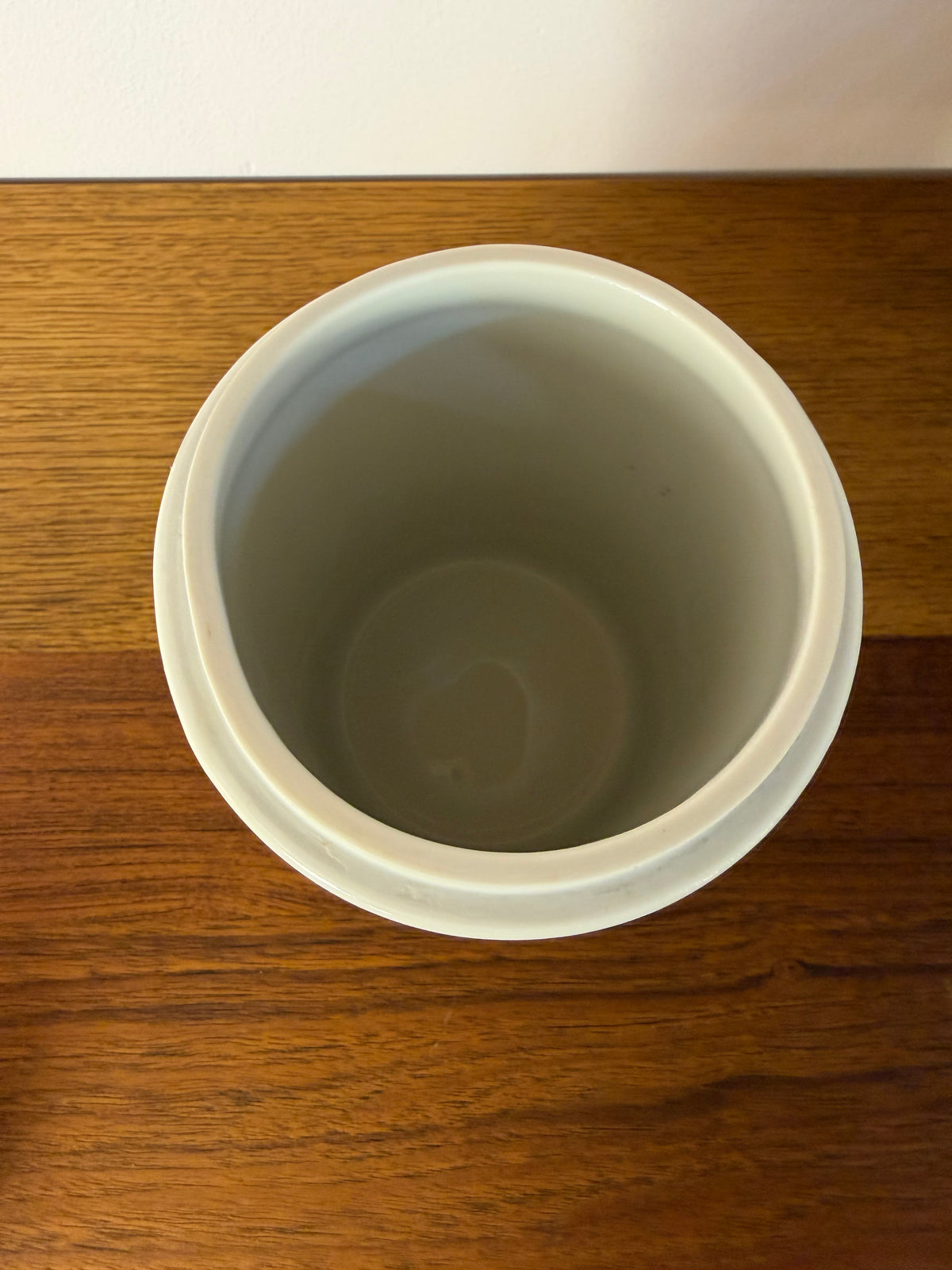 Apothekerdose Ungt. Ichthyolo 10% weiß Porzellan - 1000 ml