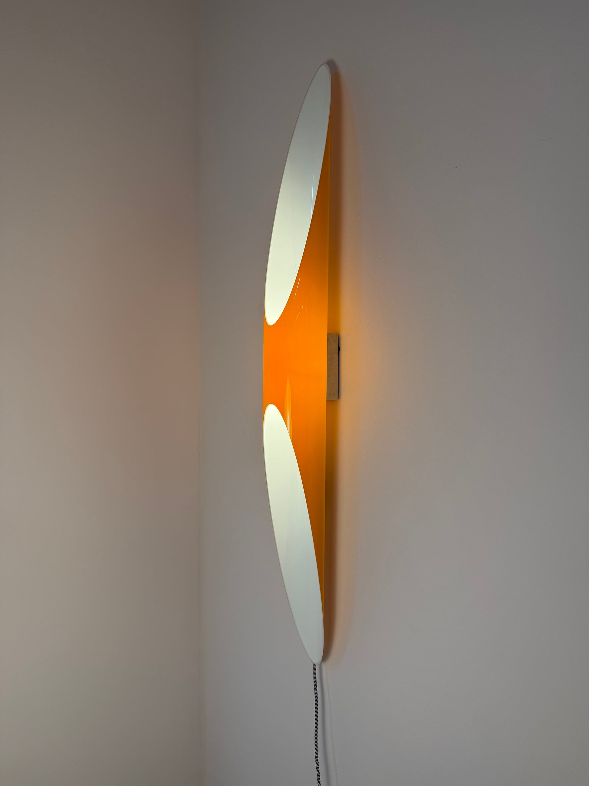 Wandlampe Shakti Wall Fix orange von Marzio Rusconi Clerici für Kundalini