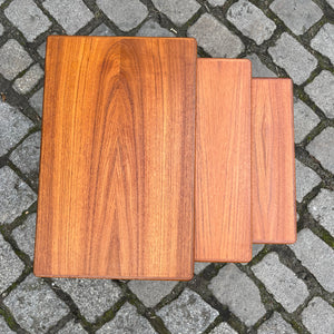Satztische Teak von Opal Kleinmöbel