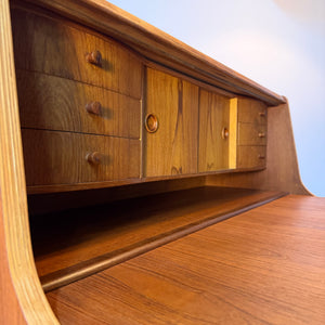 Sekretär Teak aus Dänemark