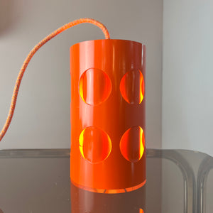 Hängelampe orange Metall von Raak Amsterdam