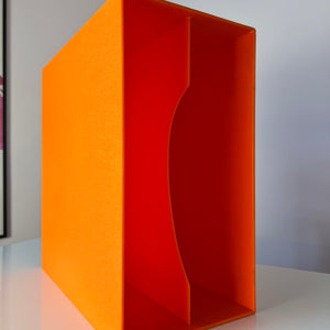 Plattenregal Kunststoff orange Dänemark