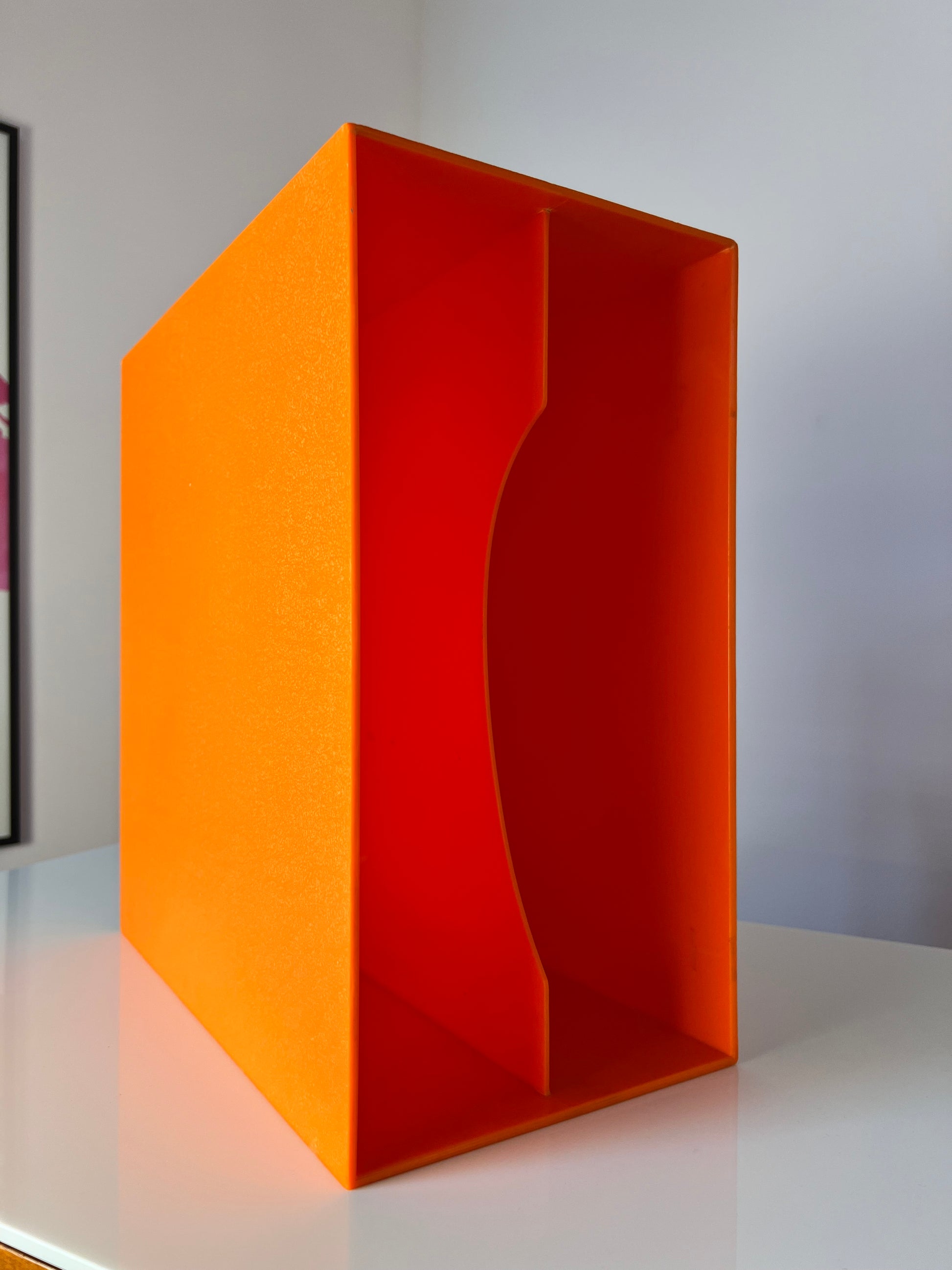 Plattenregal Kunststoff orange Dänemark