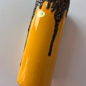 Vase Fat Lava  301-25 gelb von Riffarth Keramik