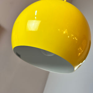 Kugellampe gelb aus Dänemark