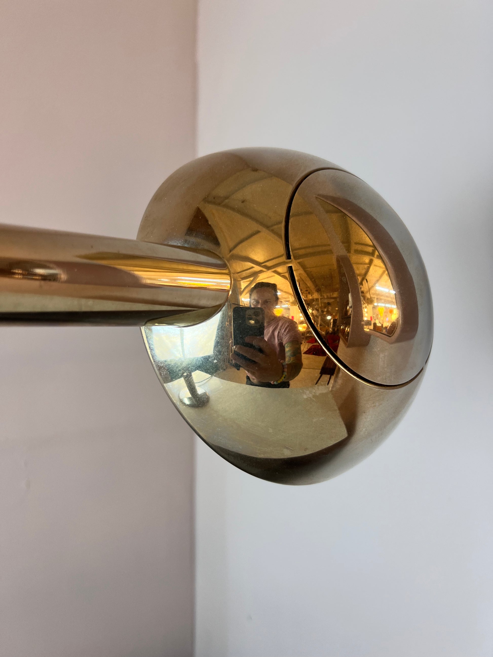 Schreibtischlampe BEA DS silber vernickelt von Florian Schulz Design