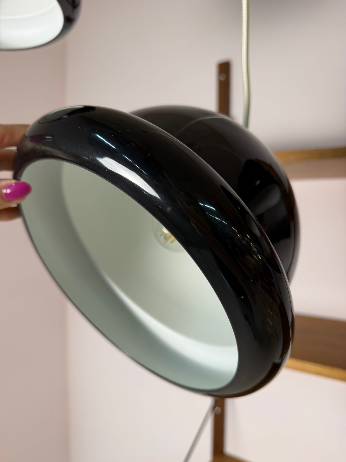 Hängelampe Bowler Hat schwarz