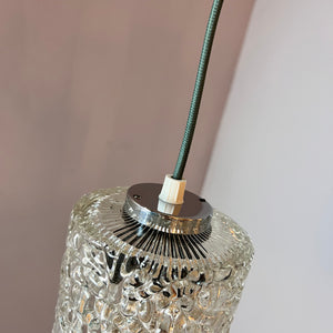 Hängelampe Glas aus Dänemark
