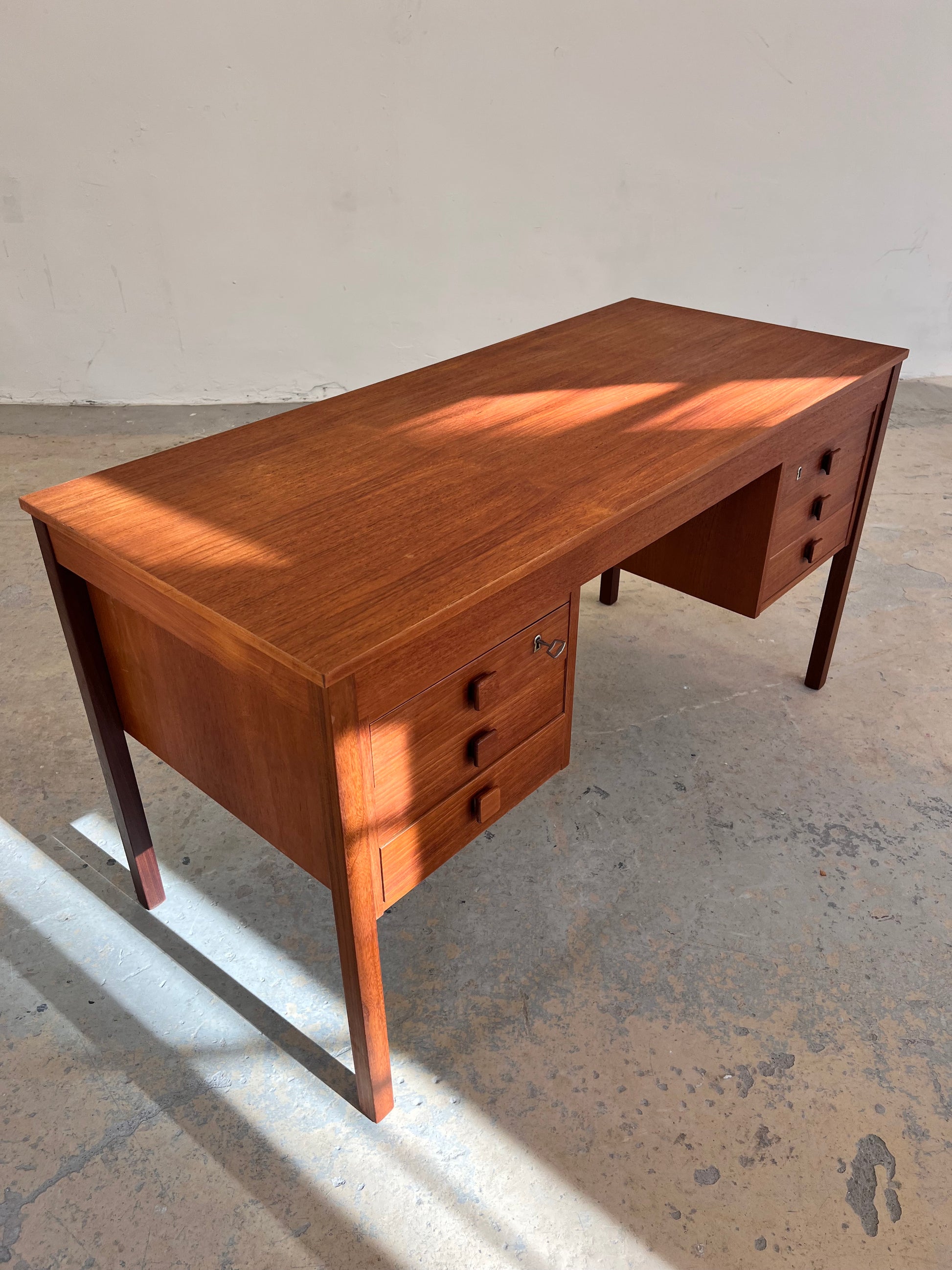 Schreibtisch Teak von Domino Møbler
