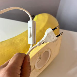 Tischlampe Popart Banane von Heico 70er West Germany