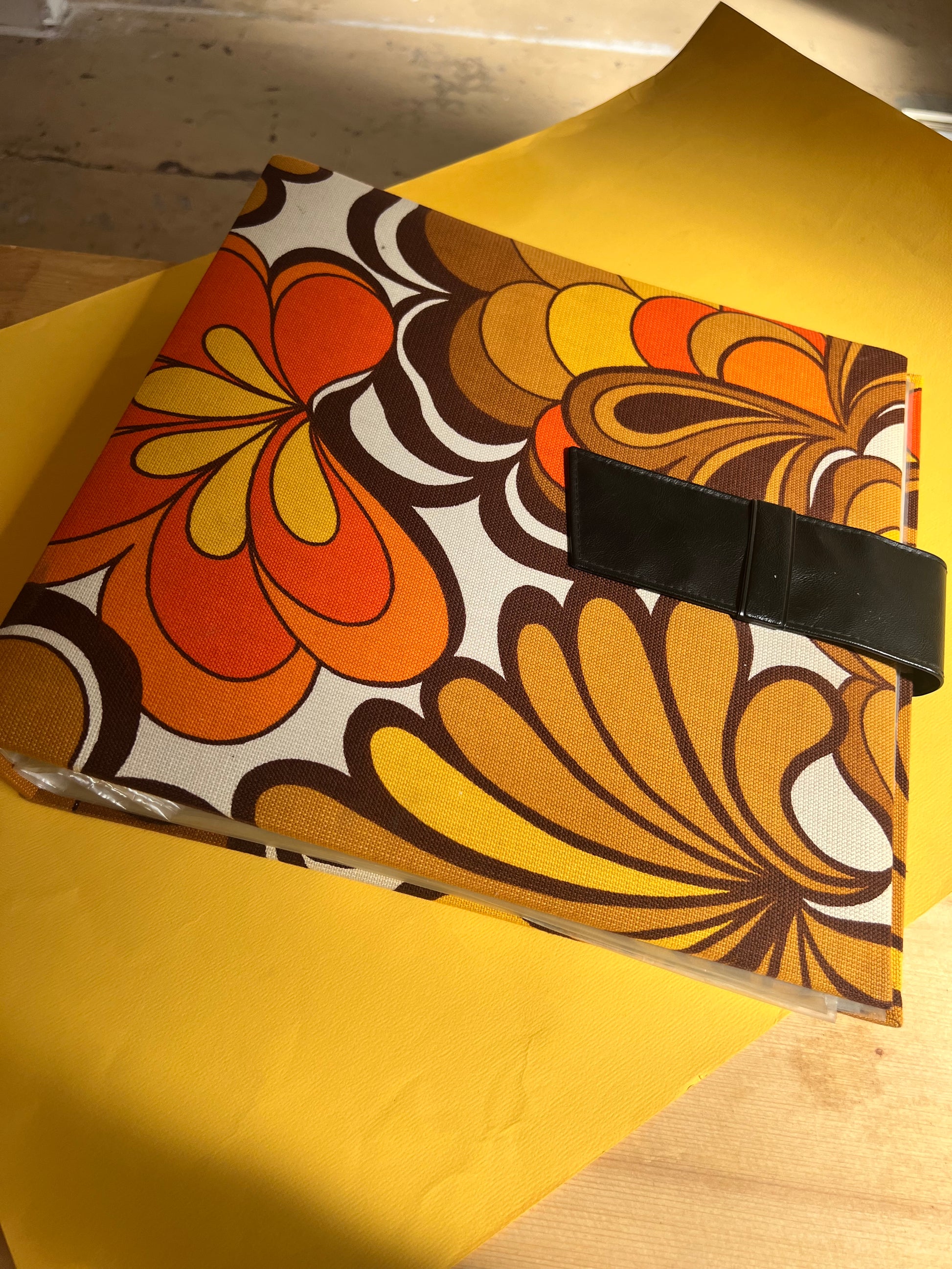 Vinyl Plattenmappe aus den 70ern