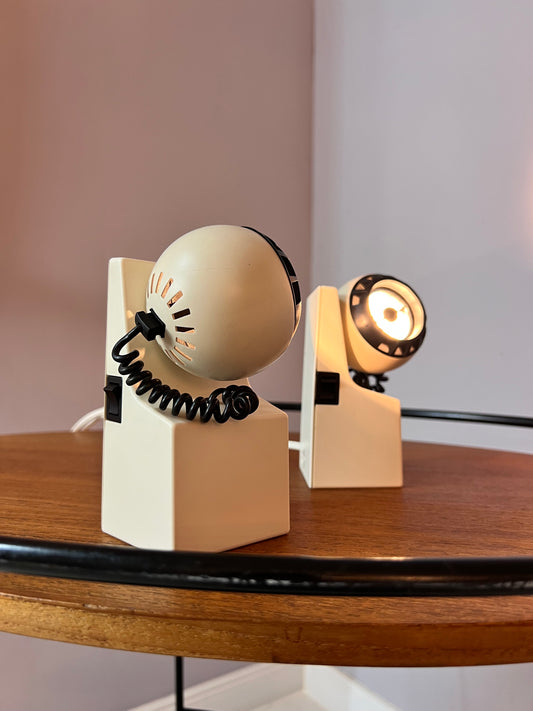 Set: 2x Kugelspots von Dieter Witte für Osram