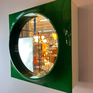 Spiegelschrank Quadrat grün von Hammarplast