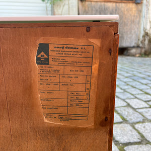 Set: 2 Nachttische von František Mezulánik für Nový Domov