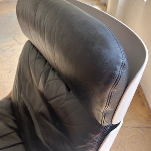 Sessel aus Fiberglas von Carl Straub 1970er Space Age