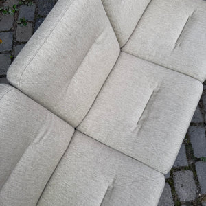 3-Sitzer Sofa Teak Wolle von Holstebro Møbelfabrik